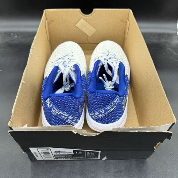 Under Armour Womens Glyde 2.0 MT Size 7.5 Blue White 3026601-101 NEW - Picture 9 of 9